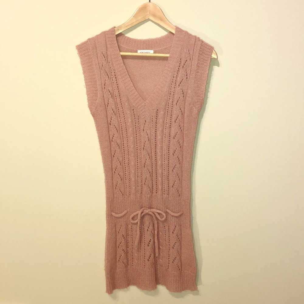 Blush pink top dress size Xsmall